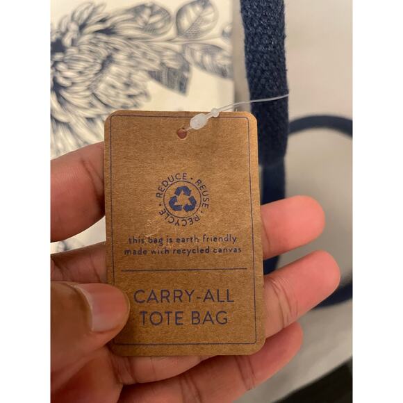 Eccolo - Carry-All tote bag / Floral print / NWT - Picture 5 of 7